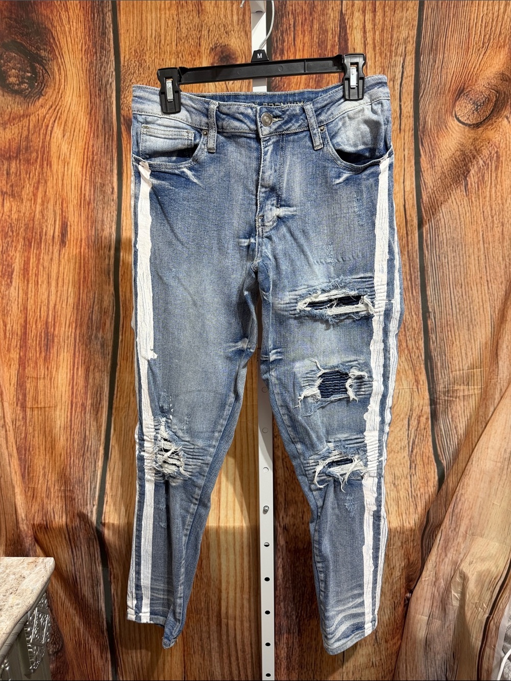 Rue 21 Premium Men’s Distressed Supreme Flex Skinny Jeans Size 30/30